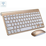 Mini Wireless Keyboard and Optical Mouse