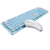 Wireless Backlit Silent Keyboard and Mouse