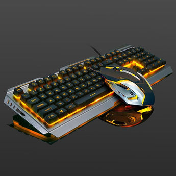 104 keys Gaming Mechanical Keyboard Mouse Set